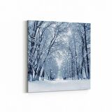 Olla 13590K Doğa / Manzara Görseli Kare Kanvas Tablo (Ölçü: 100X100)