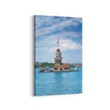 Olla 18824D Yapı Görseli Dikey Kanvas Tablo (Ölçü: 100X150)