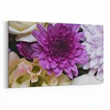 Olla 11637Y Çiçek Görseli Yatay Kanvas Tablo (Ölçü: 30X20)