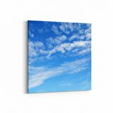 Olla 15468K Gökyüzü Bulut Görseli  Kare Kanvas Tablo (Ölçü: 25X25)