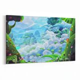 Olla 12772Y Çocuk Odası Görseli Yatay Kanvas Tablo (Ölçü: 30X20)