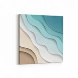 Olla 10401K Abstract Görsel Kare Kanvas Tablo (Ölçü: 100X100)