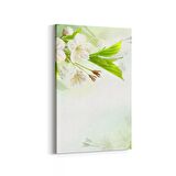 Olla 11674D Orkide Çiçek Görseli Dikey Kanvas Tablo (Ölçü: 100X150)