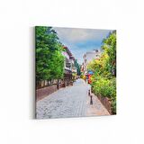 Olla 13375K Doğa / Manzara Görseli Kare Kanvas Tablo (Ölçü: 100X100)