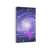 Olla 17676DD Uzay Görseli Dikey Dar Kanvas Tablo (Ölçü: 40X80)