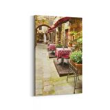 Olla 18351D Yapı Görseli Dikey Kanvas Tablo (Ölçü: 100X150)