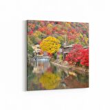 Olla 18228K Yapı Görseli Kare Kanvas Tablo (Ölçü: 100X100)