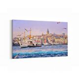 Olla 18340Y Yapı Görseli Yatay Kanvas Tablo (Ölçü: 120X80)