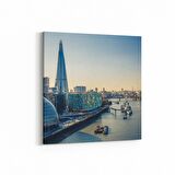 Olla 18327K4 Yapı Görseli Kare 4'lü Kanvas Tablo (Ölçü: 105X105)