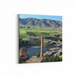 Olla 18798K Yapı Görseli Kare Kanvas Tablo (Ölçü: 60X60)