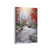 Olla 13513D Doğa / Manzara Görseli Dikey Kanvas Tablo (Ölçü: 60X90)