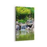 Olla 13719DD Doğa / Manzara Görseli Dikey Dar Kanvas Tablo (Ölçü: 60X120)