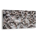 Olla 16285YD Heykel / Sanat Görseli Yatay Dar Kanvas Tablo (Ölçü: 80X40)