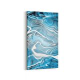 Olla 10339DD Abstract Görsel Dikey Dar Kanvas Tablo (Ölçü: 40X80)
