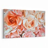 Olla 11626Y Çiçek Görseli Yatay Kanvas Tablo (Ölçü: 70X50)