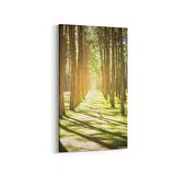 Olla 14322DD Doğa / Manzara Görseli Dikey Dar Kanvas Tablo (Ölçü: 60X120)