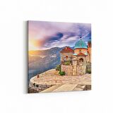 Olla 18419K Yapı Görseli Kare Kanvas Tablo (Ölçü: 25X25)