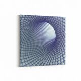 Olla 10224K Abstract Girdap Görsel Kare Kanvas Tablo (Ölçü: 30X30)