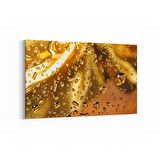 Olla 17235Y Su / Damla Görseli Yatay Kanvas Tablo (Ölçü: 120X80)