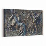 Olla 16252Y Heykel / Sanat Görseli Yatay Kanvas Tablo (Ölçü: 90X60)