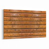 Olla 12011Y Ahşap Desen Görseli Yatay Kanvas Tablo (Ölçü: 30X20)