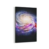 Olla 17681D Uzay Görseli Dikey Kanvas Tablo (Ölçü: 20X30)