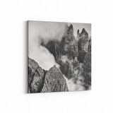 Olla 18213K Yapı Görseli Kare Kanvas Tablo (Ölçü: 25X25)