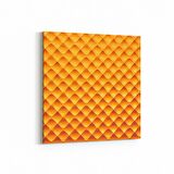 Olla 10033K Abstract 3 Boyut Görsel Kare Kanvas Tablo (Ölçü: 30X30)