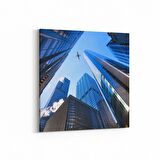 Olla 18078K Yapı Görseli Kare Kanvas Tablo (Ölçü: 60X60)