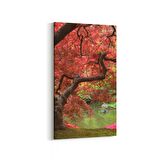 Olla 14222DD Doğa / Manzara Görseli Dikey Dar Kanvas Tablo (Ölçü: 60X120)