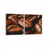 Olla 15078K2Y Gıda Görseli Kare 2'li Yatay Kanvas Tablo (Ölçü: 85X40)