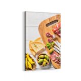 Olla 14999D Gıda Görseli Dikey Kanvas Tablo (Ölçü: 60X90)
