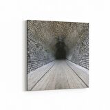 Olla 18727K Yapı Görseli Kare Kanvas Tablo (Ölçü: 25X25)
