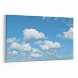 Olla 15391Y Gökyüzü Bulut Görseli  Yatay Kanvas Tablo (Ölçü: 70X50)