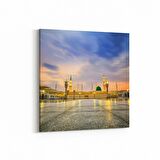 Olla 18619K Yapı Görseli Kare Kanvas Tablo (Ölçü: 60X60)