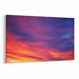 Olla 15900Y Günbatımı Görseli Yatay Kanvas Tablo (Ölçü: 150X100)