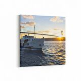 Olla 18605K Yapı Görseli Kare Kanvas Tablo (Ölçü: 25X25)