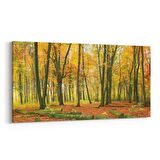 Olla 14354YD Doğa / Manzara Görseli Yatay Dar Kanvas Tablo (Ölçü: 60X30)