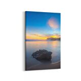 Olla 16001D Günbatımı Görseli Dikey Kanvas Tablo (Ölçü: 20X30)