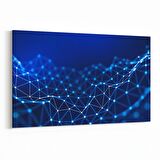 Olla 10398Y Abstract Görsel Yatay Kanvas Tablo (Ölçü: 70X50)