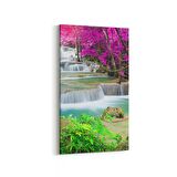 Olla 13750DD Doğa / Manzara Görseli Dikey Dar Kanvas Tablo (Ölçü: 60X120)