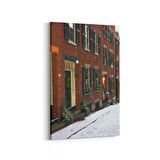 Olla 18467D Yapı Görseli Dikey Kanvas Tablo (Ölçü: 60X90)