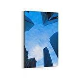 Olla 19010D Yapı Görseli Dikey Kanvas Tablo (Ölçü: 60X90)