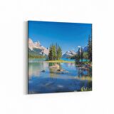 Olla 13163K Doğa / Manzara Görseli Kare Kanvas Tablo (Ölçü: 25X25)