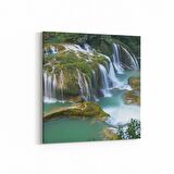 Olla 14138K Doğa / Manzara Görseli Kare Kanvas Tablo (Ölçü: 60X60)