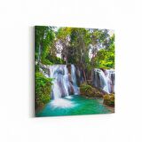 Olla 14498K Doğa / Manzara Görseli Kare Kanvas Tablo (Ölçü: 30X30)