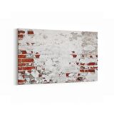 Olla 17449Y Taş / Tuğla Görseli Yatay Kanvas Tablo (Ölçü: 45X30)