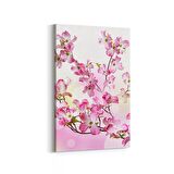 Olla 10589D Ağaç Görseli Dikey Kanvas Tablo (Ölçü: 80X120)