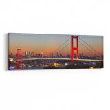 Olla 18837YI Yapı Görseli Yatay İnce Kanvas Tablo (Ölçü: 90X30)