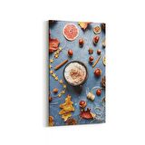 Olla 15019DD Gıda Görseli Dikey Dar Kanvas Tablo (Ölçü: 40X80)